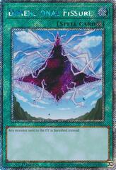 Dimensional Fissure - RA03-EN163 - Platinum Secret Rare - 1st Edition