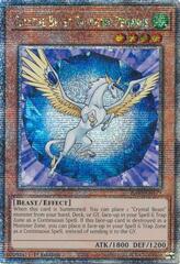 Crystal Beast Sapphire Pegasus - RA03-EN179 - Quarter Century Secret Rare - 1st Edition