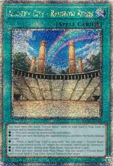 Ancient City - Rainbow Ruins - RA03-EN181 - Quarter Century Secret Rare - 1st Edition