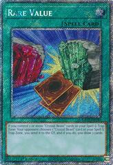 Rare Value - RA03-EN182 - Platinum Secret Rare - 1st Edition