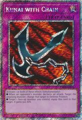 Kunai with Chain - RA03-EN204 - Platinum Secret Rare - 1st Edition