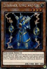 Thunder King Rai-Oh - RA03-EN206 - Platinum Secret Rare - 1st Edition