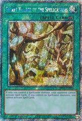 Secret Village of the Spellcasters - RA03-EN209 - Platinum Secret Rare - 1st Edition