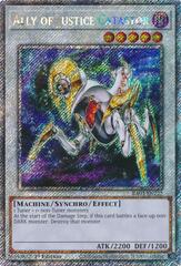 Ally of Justice Catastor - RA03-EN222 - Platinum Secret Rare - 1st Edition