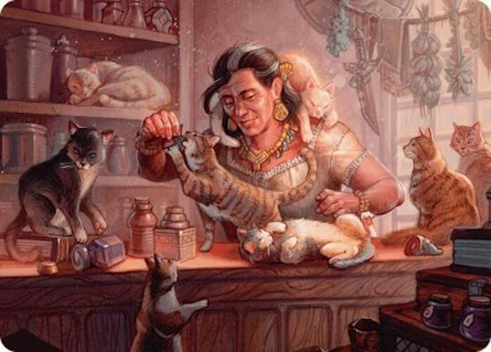 Cat Collector (1/54) Art Card