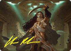 Elenda, Saint of Dusk (15/54) Art Card - Gold-Stamped Signature