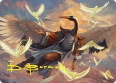 Kykar, Zephyr Awakener (16/54) Art Card - Gold-Stamped Signature