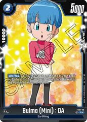 Bulma (Mini) : DA (Bonus Pack Alternate Art) - FS07-06 - C - Holofoil