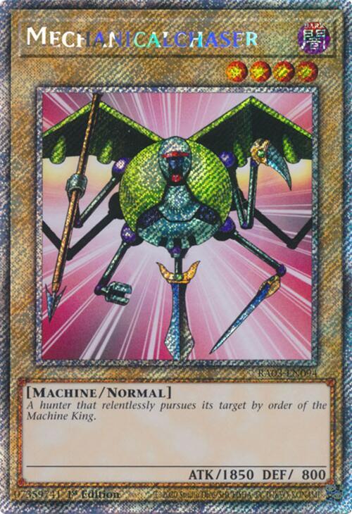 Mechanicalchaser - RA03-EN094 - Platinum Secret Rare - 1st Edition