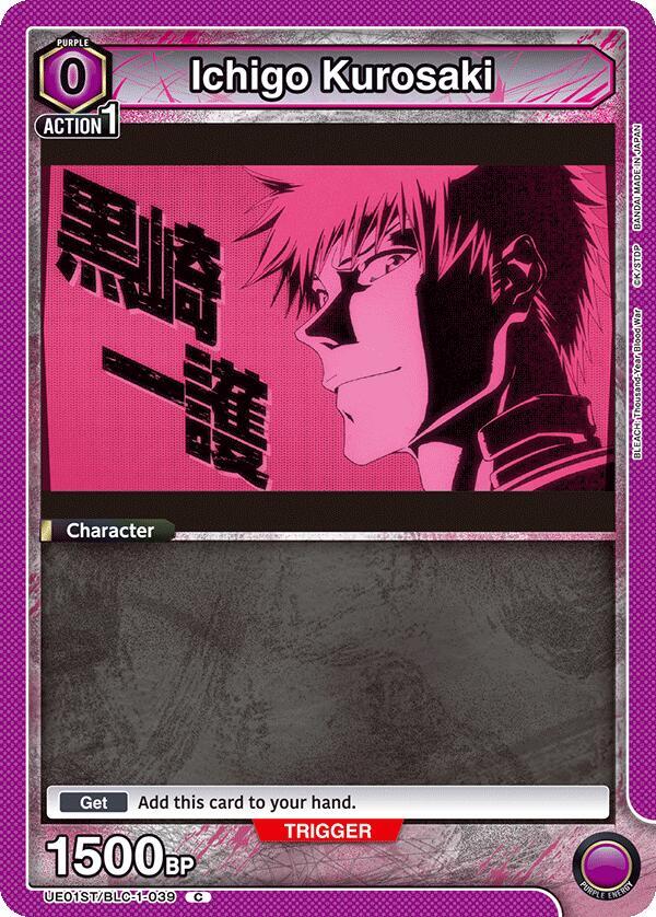Ichigo Kurosaki (039) - UE01ST/BLC-1-039 - Common