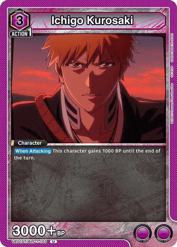 Ichigo Kurosaki (103) - UE01ST/BLC-1-103 - Uncommon