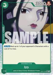 Izo (OP01-033) (Extended Art) - OP01-033 - UC - Foil