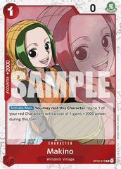 Makino (Jolly Roger Foil) - OP02-015 - UC - Foil