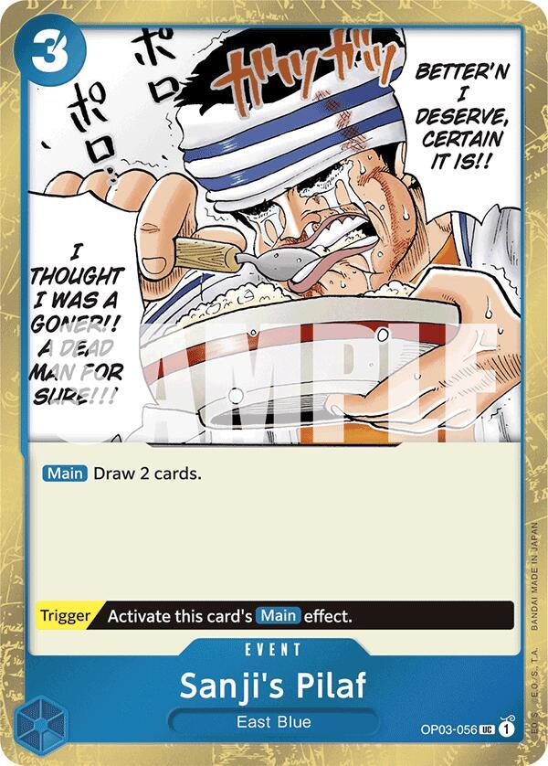 Sanjis Pilaf (Jolly Roger Foil) - OP03-056 - UC - Foil
