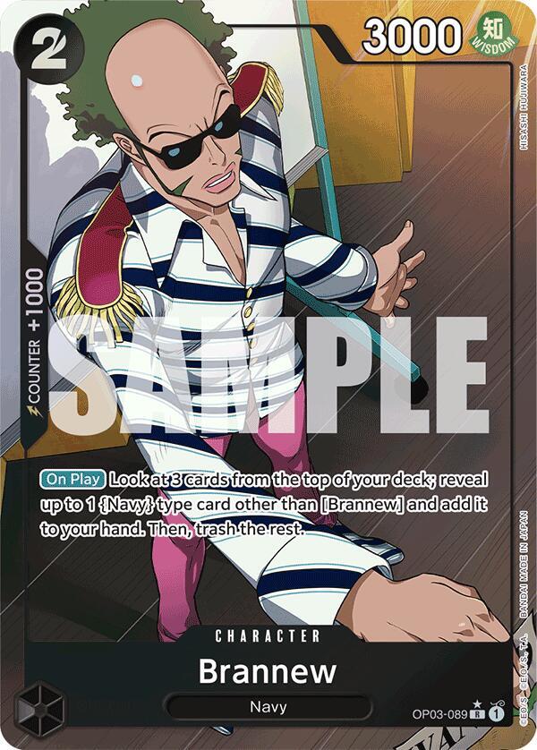 Brannew (Full Art) - OP03-089 - R - Foil