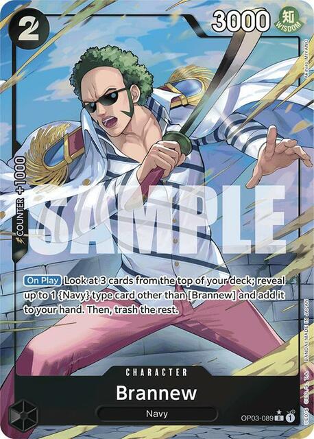 Brannew (Alternate Art) - OP03-089 - R - Foil