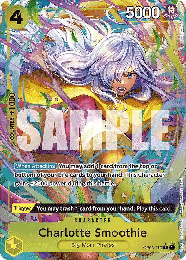 Charlotte Smoothie (Alternate Art) - OP03-110 - R - Foil