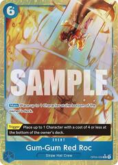 Gum-Gum Red Roc (Alternate Art) - OP04-056 - R - Foil