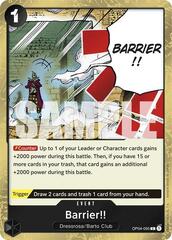 Barrier!! (Jolly Roger Foil) - OP04-095 - C - Foil