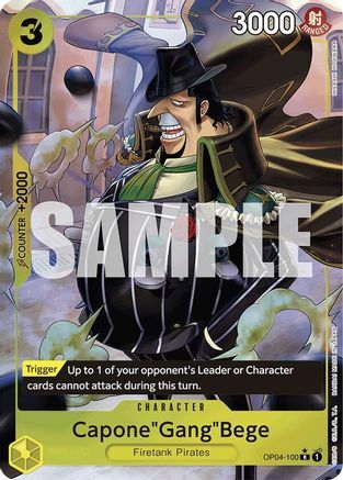CaponeGangBege (Full Art) - OP04-100 - R - Foil