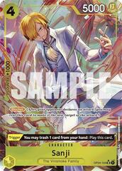 Sanji (Alternate Art) - OP04-104 - SR - Foil