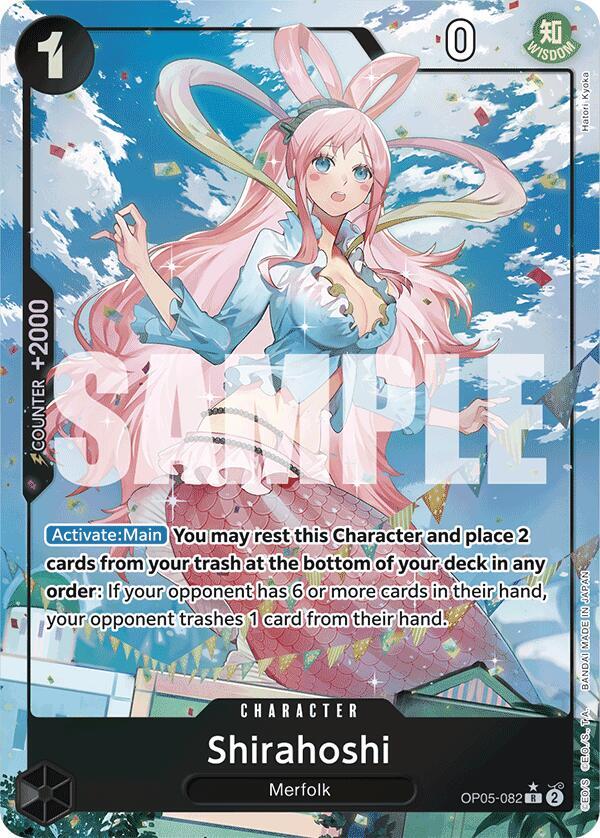 Shirahoshi (Full Art) - OP05-082 - R - Foil