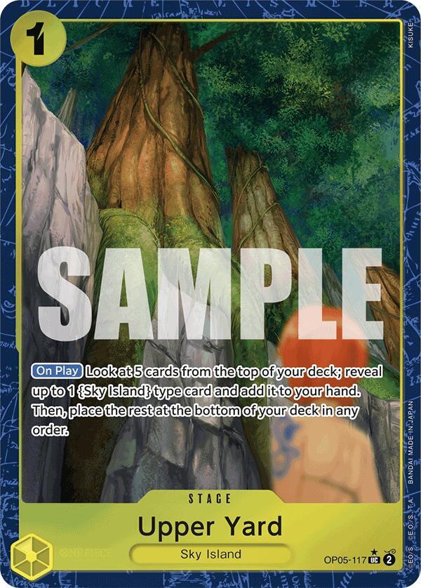 Upper Yard (Alternate Art) - OP05-117 - UC - Foil