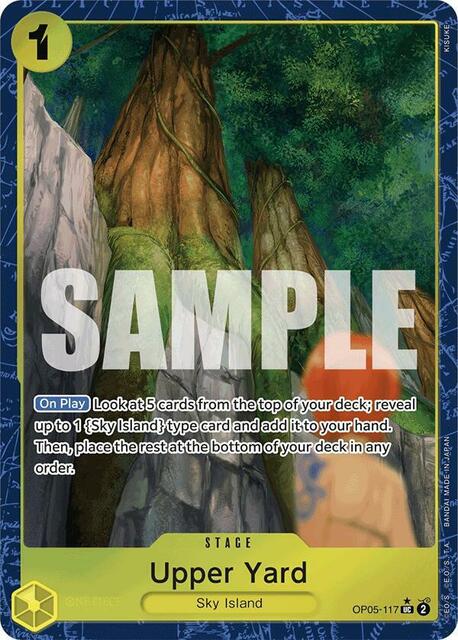 Upper Yard (Alternate Art) - OP05-117 - UC - Foil