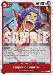 Emporio.Ivankov (Jolly Roger Foil) - OP06-003 - UC - Foil