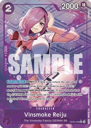 Vinsmoke Reiju (Full Art) - OP06-068 - C - Foil
