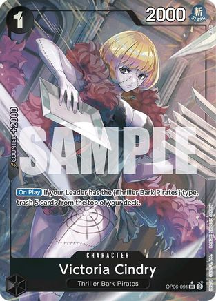 Victoria Cindry (Full Art) - OP06-091 - UC - Foil