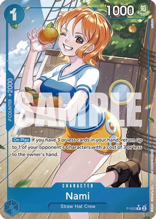 Nami (Full Art) - P-053 - P - Foil