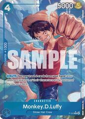 Monkey.D.Luffy (Full Art) - P-055 - P - Foil