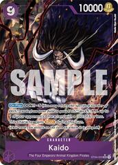 Kaido (Alternate Art) - ST04-003 - SR - Foil