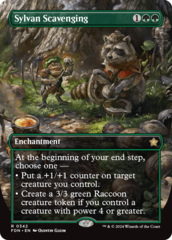 Sylvan Scavenging - Foil - Borderless