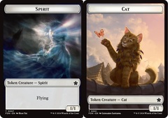 Spirit // Cat (0001) Doubled-Sided Token - Foil