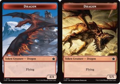 Dragon (0016) // Dragon (0017) Doubled-Sided Token