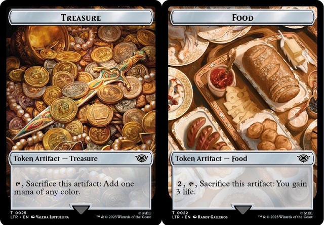 Food (0022) // Treasure Double-Sided Token