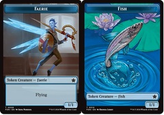 Faerie // Fish Doubled-Sided Token