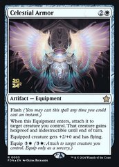 Celestial Armor - Foil - Prerelease Promo