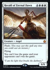 Herald of Eternal Dawn - Foil - Prerelease Promo