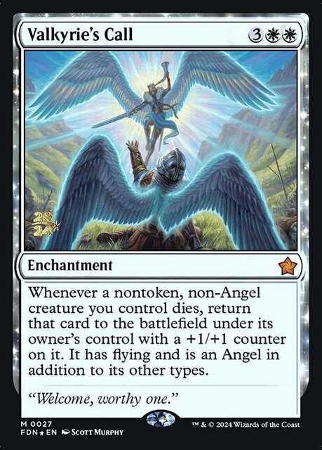 Valkyries Call - Foil - Prerelease Promo