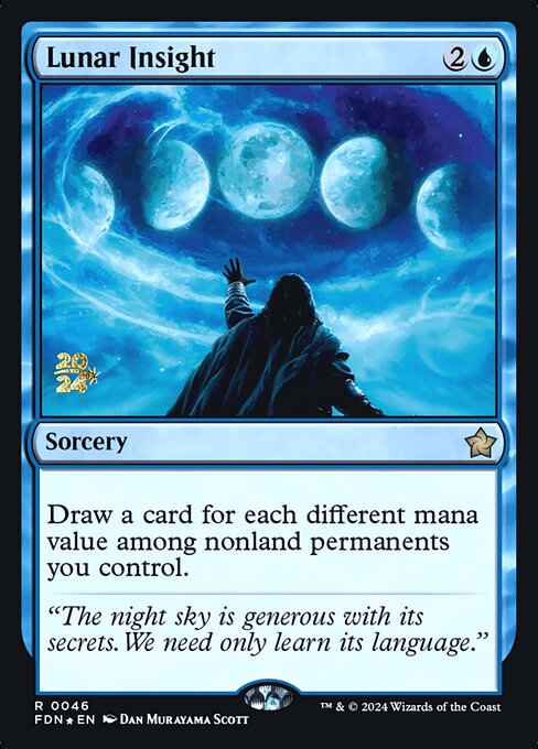 Lunar Insight - Foil - Prerelease Promo