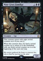 Nine-Lives Familiar - Foil - Prerelease Promo