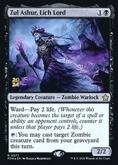 Zul Ashur, Lich Lord - Foil - Prerelease Promo