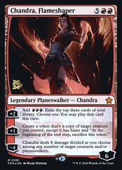 Chandra, Flameshaper - Foil - Prerelease Promo