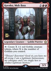 Krenko, Mob Boss - Foil - Prerelease Promo