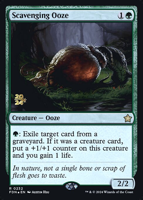 Scavenging Ooze - Foil - Prerelease Promo