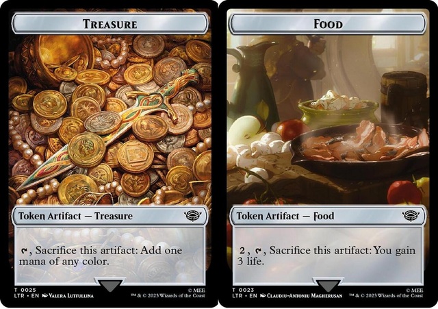 Food (0023) // Treasure Double-Sided Token