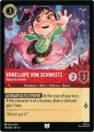 Vanellope von Schweetz - Gutsy Go-Getter - 110/204 - Uncommon